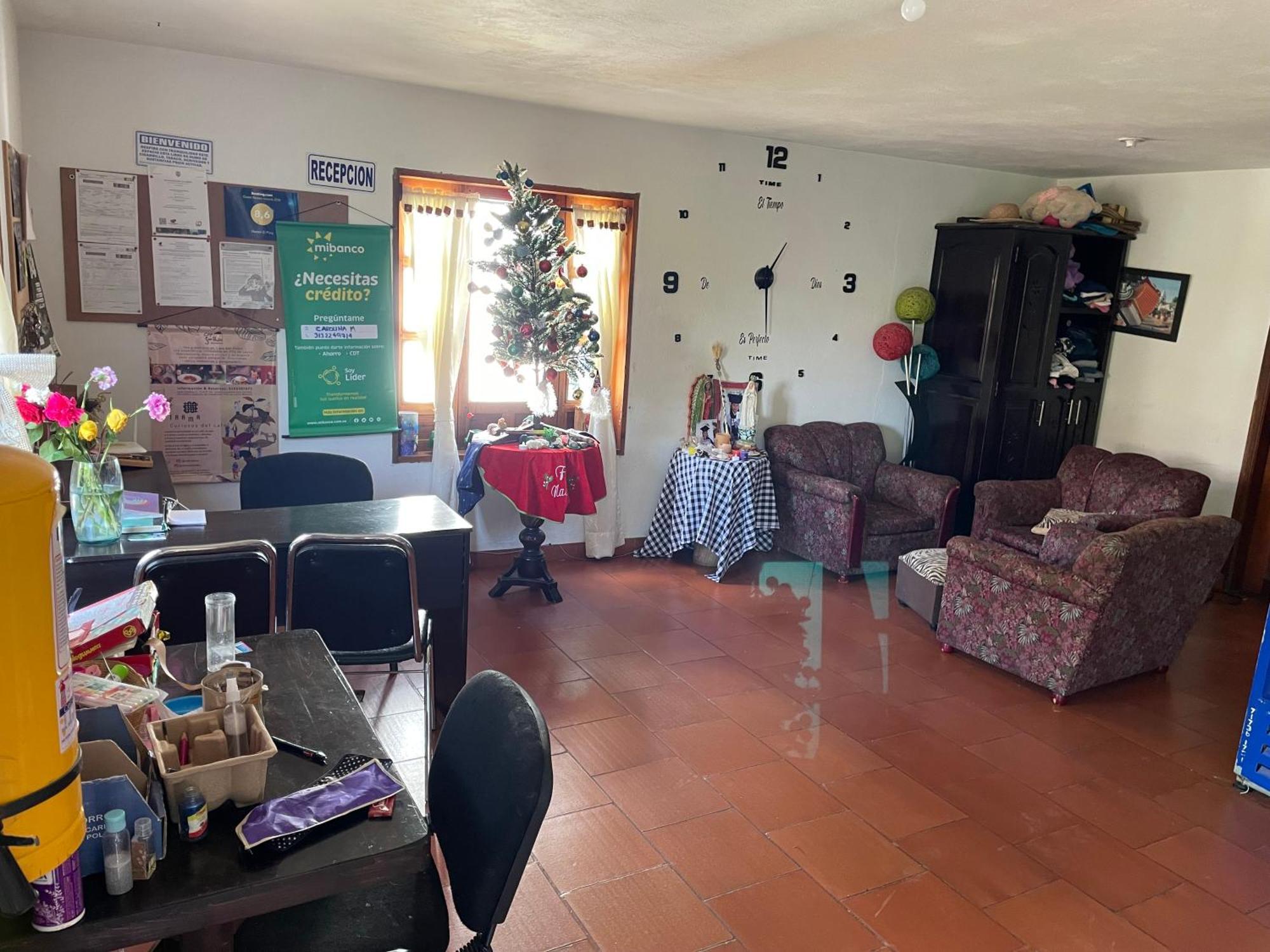 Hostal El Pino Villa de Leyva Exteriör bild