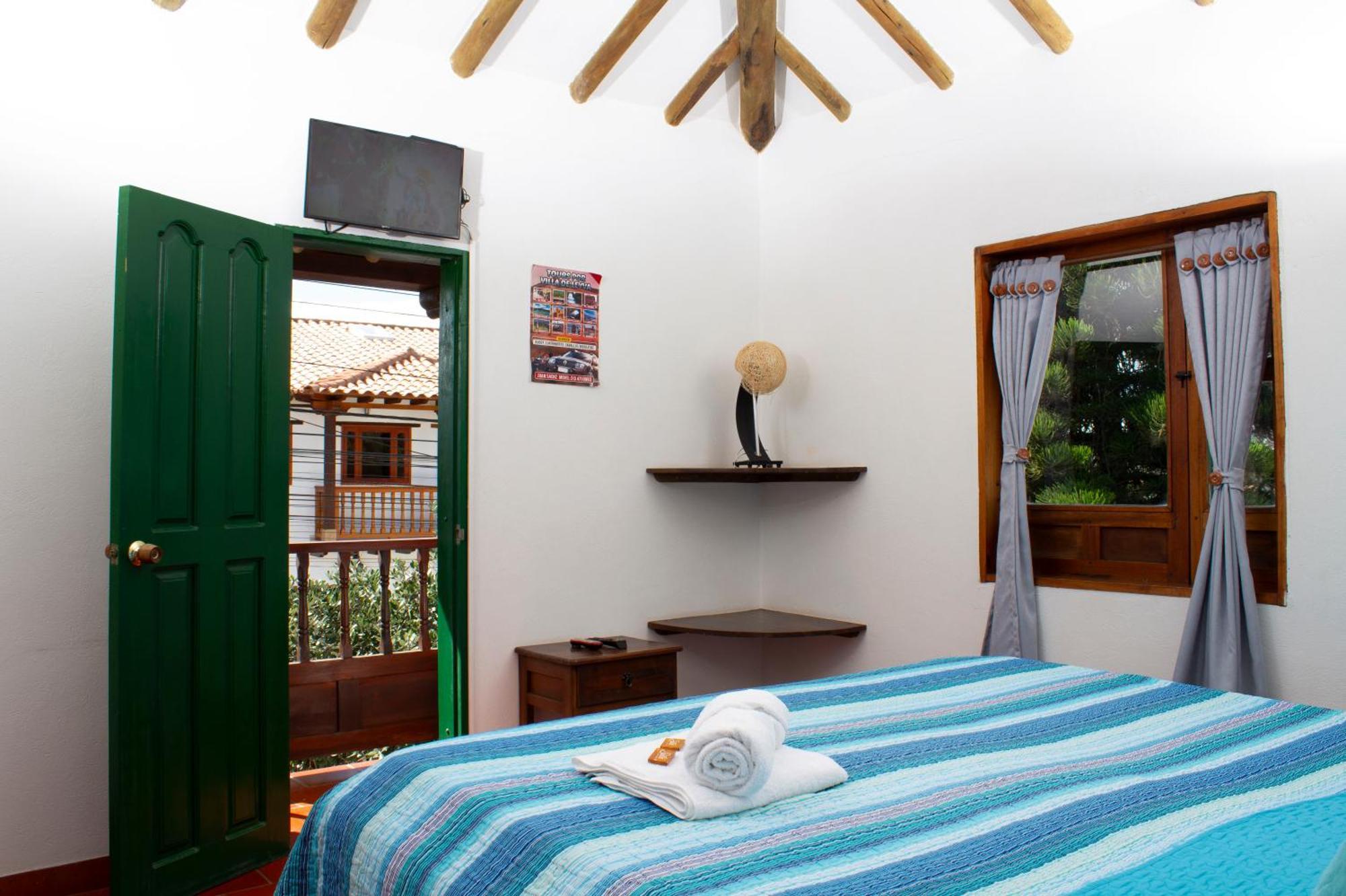 Hostal El Pino Villa de Leyva Exteriör bild